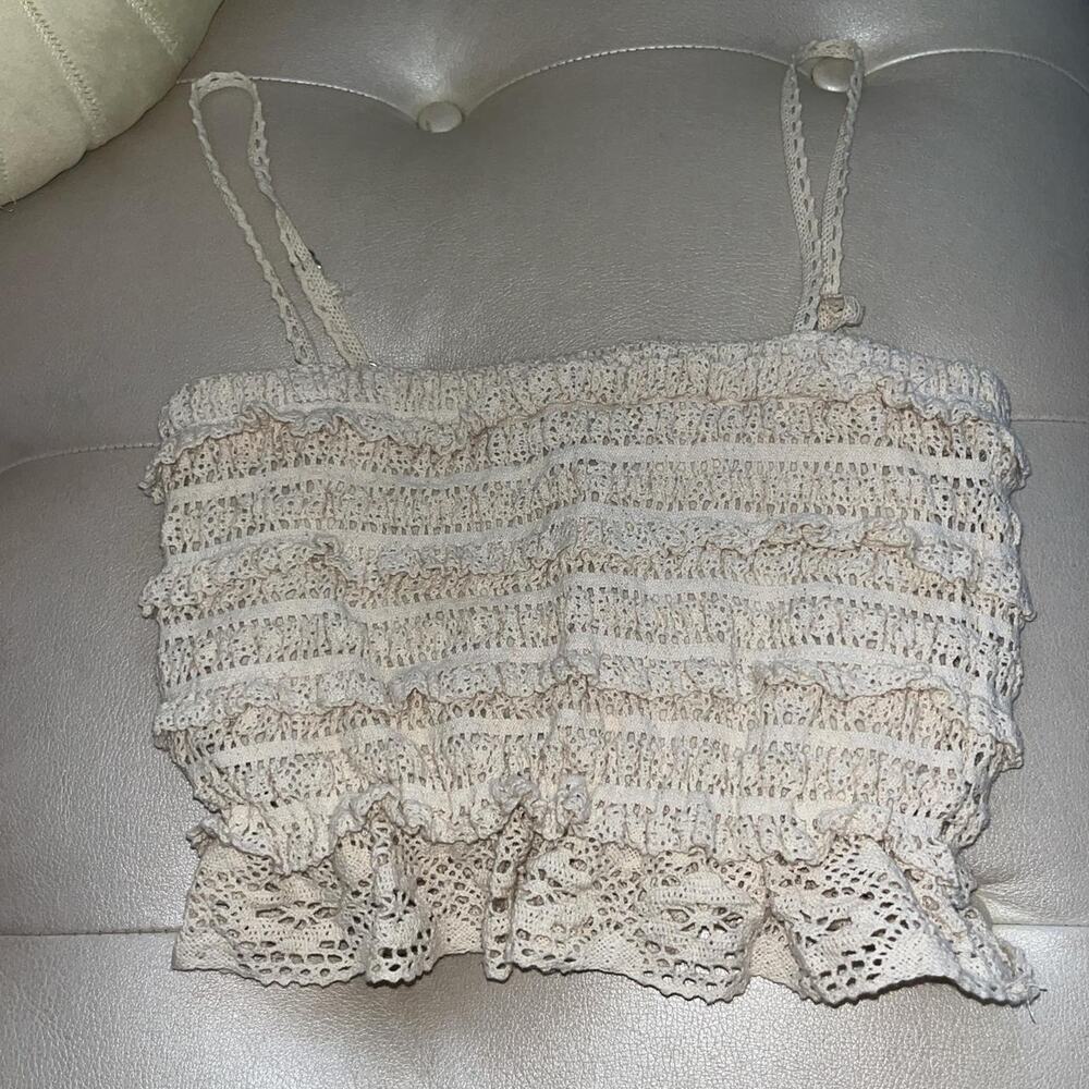 Crochet crop top
